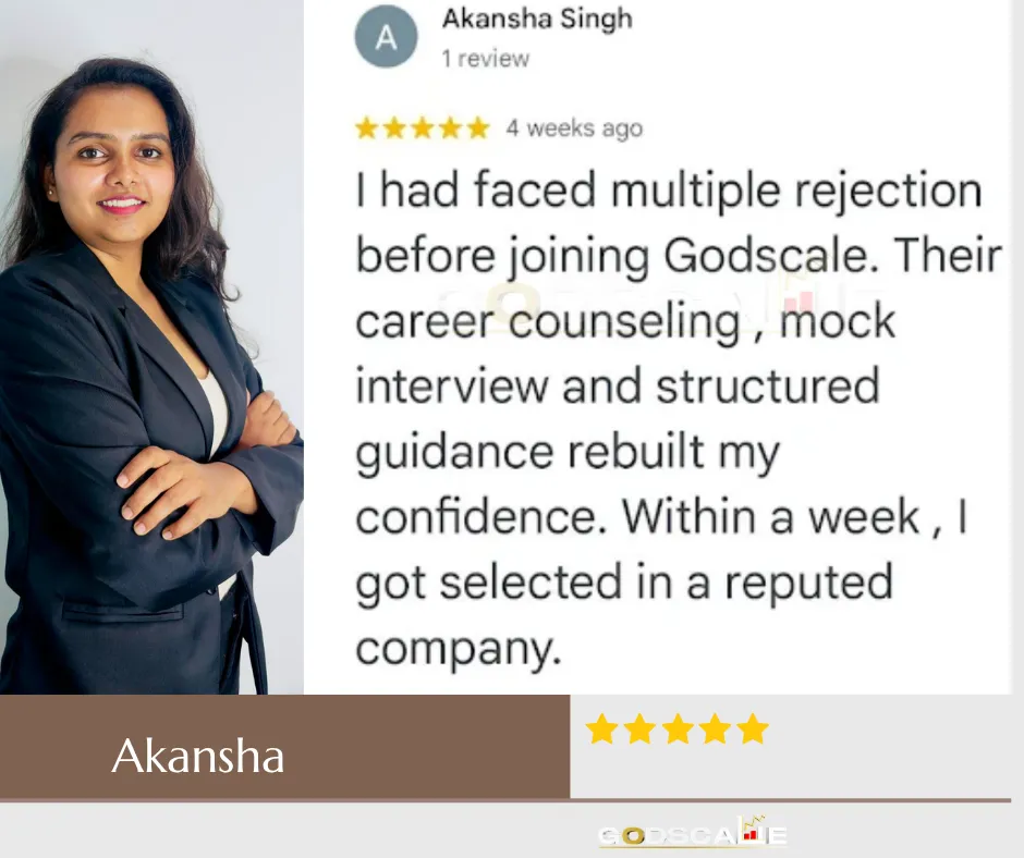 Akansha candidate testimonial