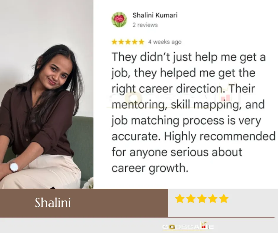Shalini candidate testimonial